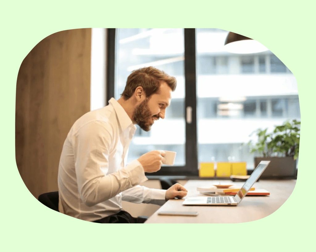 tutor talking with learner during an online lesson